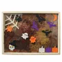 Loisirs créatifs pour enfant - Gommettes en feutrine pailletée - Halloween - LOOLIPO