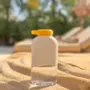 Repas pour enfant - Gourde "Slim" en Tritan 350ml - Ivory / Mimosa - EKOBO