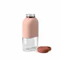 Children's mealtime - Slim Tritan Water Bottle 350ml - Blush / Terracotta - EKOBO