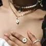 Jewelry - White Enamelled Rose Ring - ATELIER J.FB FRANCE