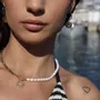 Jewelry - Figaro Pearl and Chain Multi-function Necklace - ATELIER J.FB FRANCE