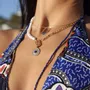 Jewelry - Figaro Pearl and Chain Multi-function Necklace - ATELIER J.FB FRANCE