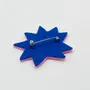 Gifts - Embroidered Brooch "BOOM" – A bold, pop-style star, handmade in France - PETIT POIRIER