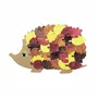 Loisirs créatifs pour enfant - Gommettes en mousse pailletée - Automne - LOOLIPO