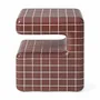 Tables de nuit - Takamu Side Table Timber Grid - JESPER HOME