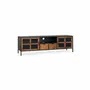 Meubles TV - Meuble TV avec 2 portes et 2 tiroirs en verre fait main - GINER Y COLOMER