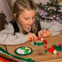 Loisirs créatifs pour enfant - Maxi pack chenilles, yeux mobiles & pompons - Noël - LOOLIPO