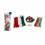 Loisirs créatifs pour enfant - Maxi pack chenilles, yeux mobiles & pompons - Noël - LOOLIPO