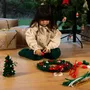 Loisirs créatifs pour enfant - Maxi pack chenilles, yeux mobiles & pompons - Noël - LOOLIPO