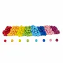 Loisirs créatifs pour enfant - PERLES EN BOIS COLORÉES - ALPHABET - LOOLIPO