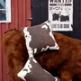 Fabric cushions - Anima Cow M” Pillow - BYON & SAGAFORM