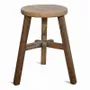 Stools - Old round stool - PAGODA INTERNATIONAL