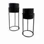 Décorations florales - Cache pots en métal - HENDRIKS DECO BV