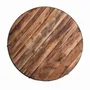 Tables basses - Table basse en bois de pin recyclé couleur marron vieilli en 80x - VICAL