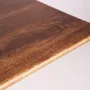 Desks - Desk in mango wood off mahogany colour in 183x99x76 cm - VICAL
