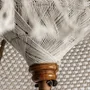 Parasols - Parasol en bois de teck couleur marron cassé en 192x192x259 cm - VICAL