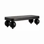Tables basses - Table basse en bois de manguier couleur noir cassé en 150x60x40 cm - VICAL