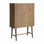 Armoires - Armoire en bois de manguier couleur marron cassé en 100x45x150 cm - VICAL