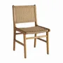 Chairs - Chair in teak wood off brown colour in 49x53x85 cm - VICAL