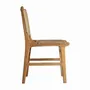 Chairs - Chair in teak wood off brown colour in 49x53x85 cm - VICAL