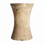 Tabourets - Tabouret en bois de suar couleur marron clair naturel 40x40x60 cm - VICAL
