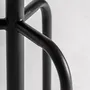 Tabourets - Tabouret en fer couleur noir cassé en 38x38x75 cm - VICAL