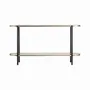 Consoles - Console en fer couleur noir cassé/or en 150x36x82 cm - VICAL
