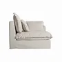 Sofas - Corner sofa module in polyester off off white colour in 96x108x94 cm - VICAL