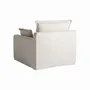 Sofas - Corner sofa module in polyester off off white colour in 96x108x94 cm - VICAL