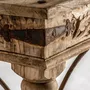 Dining Tables - Dining table in mango wood off brown distressed colour in 280x112x75 - VICAL