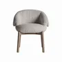 Chairs - Chair in oak wood off brown colour in 63x60x73 cm - VICAL