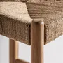 Stools - Stool in teak wood off brown colour in 46x49x105 cm - VICAL