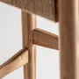 Stools - Stool in teak wood off brown colour in 46x49x105 cm - VICAL
