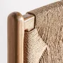 Stools - Stool in teak wood off brown colour in 46x49x105 cm - VICAL