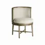 Chaises - Chaise en bois de chêne couleur marron cassé de 60x61x78 cm - VICAL