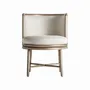 Chaises - Chaise en bois de chêne couleur marron cassé de 60x61x78 cm - VICAL