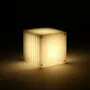 Desk lamps - LOP lamp big square in milky acrylic - BANG