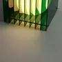 Desk lamps - LOP lamp big square in green acrylic - BANG