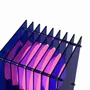 Desk lamps - LOP lamp small rectangle in blue acrylic - BANG