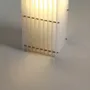 Desk lamps - LOP lamp small rectangle in milky acrylic - BANG
