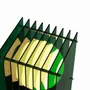 Desk lamps - LOP lamp small rectangle in green acrylic - BANG