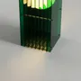 Desk lamps - LOP lamp small rectangle in green acrylic - BANG