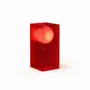 Desk lamps - LOP lamp small rectangle in red acrylic - BANG