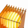 Desk lamps - LOP lamp big rectangle in orange acrylic - BANG