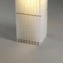 Desk lamps - LOP lamp big rectangle in milky acrylic - BANG