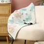 Kids sarongs - Plaid - Blue Octopus - Organic Cotton - POMME