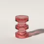 Autres tables  - Table d'appoint élancée Echo III en rouge pastèque par Ian Cochran - TULESTE FACTORY
