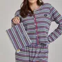 Homewear - Cardigan en tissu éponge à encolure - PAUL&ANNA