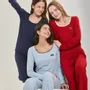 Vêtements de nuit - Pantalon en rayonne Afterglow - PAUL&ANNA