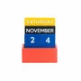 Stationery - SMALL MULTICOLOR CALENDAR HF - HELIO FERRETTI